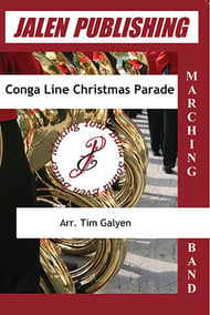 Conga Line Christmas Parade Marching Band sheet music cover Thumbnail